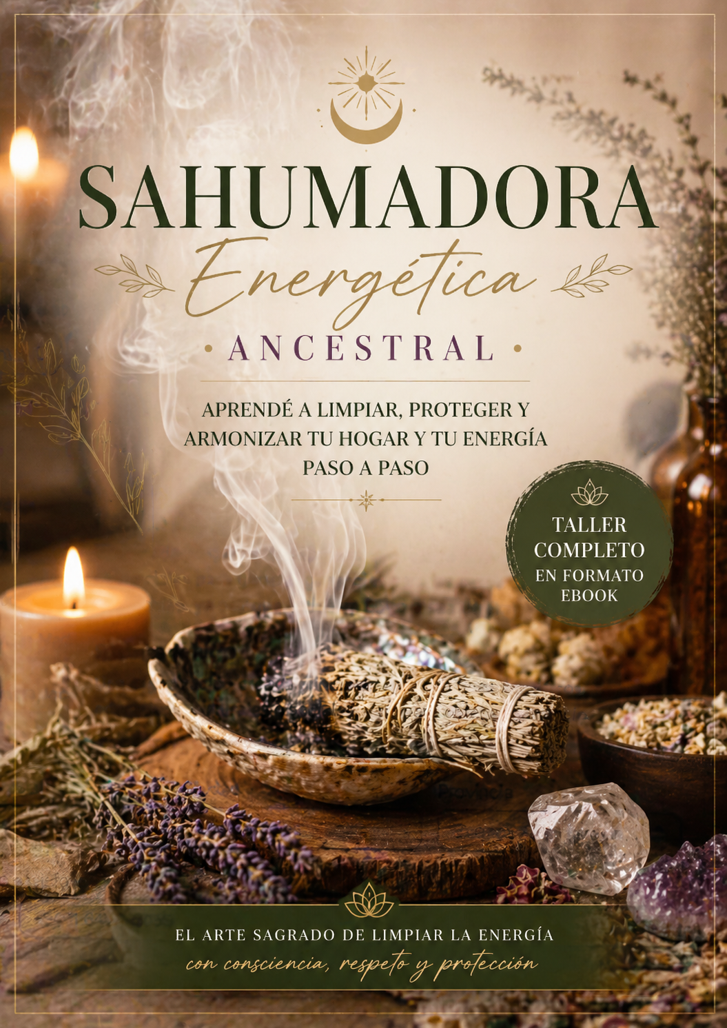 Despertar de la Sahumadora: Limpieza y protección energética ancestral para tu hogar y tu energía